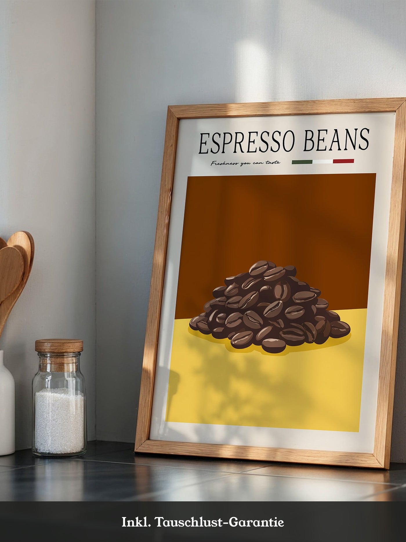 Espressobohnen Retro Look