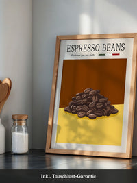 Espressobohnen Retro Look