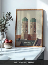 Frauenkirche München Pastellkunst
