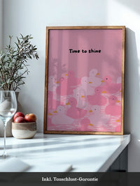 Enten Rosa Minimalistisch