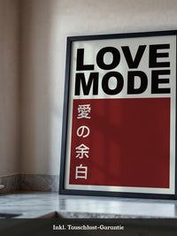 LOVE MODE Minimalistisch Retro
