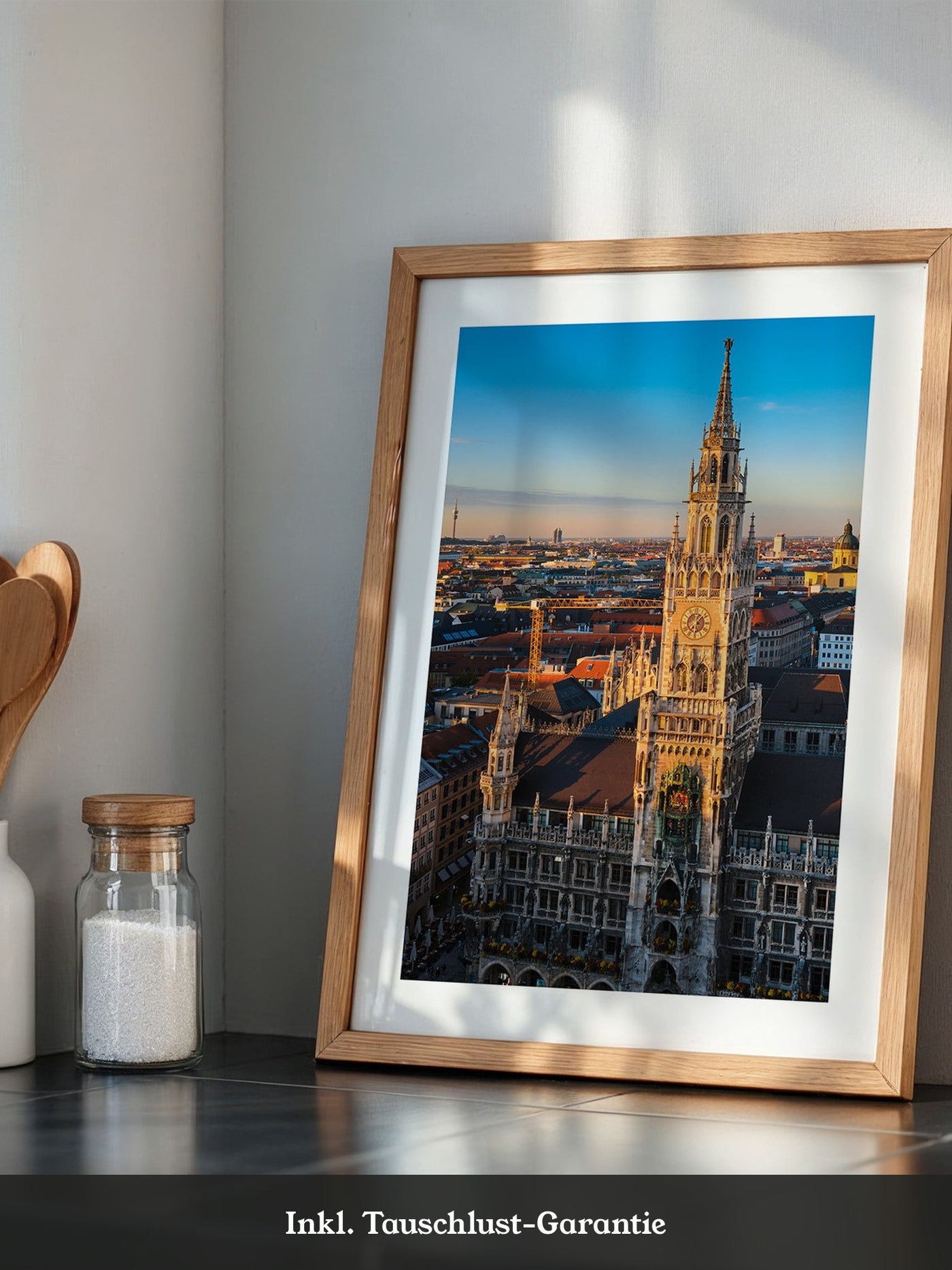 Neues Rathaus Sonnenuntergang
