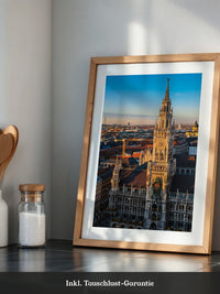 Neues Rathaus Sonnenuntergang