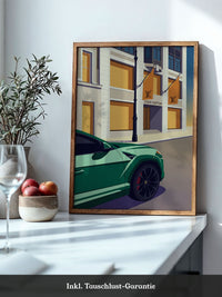 Sportwagen Grün Illustration