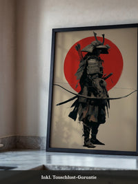 Samurai Rüstung Rot Japanisch