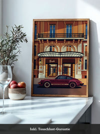 Elfer Sportwagen Retro Abend