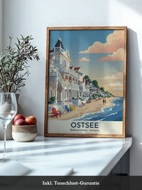 Ostsee Bäderarchitektur Sonnenuntergang