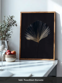 Palmblatt Goldene Eleganz