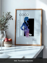 Coco Silhouette Aquarellfarben
