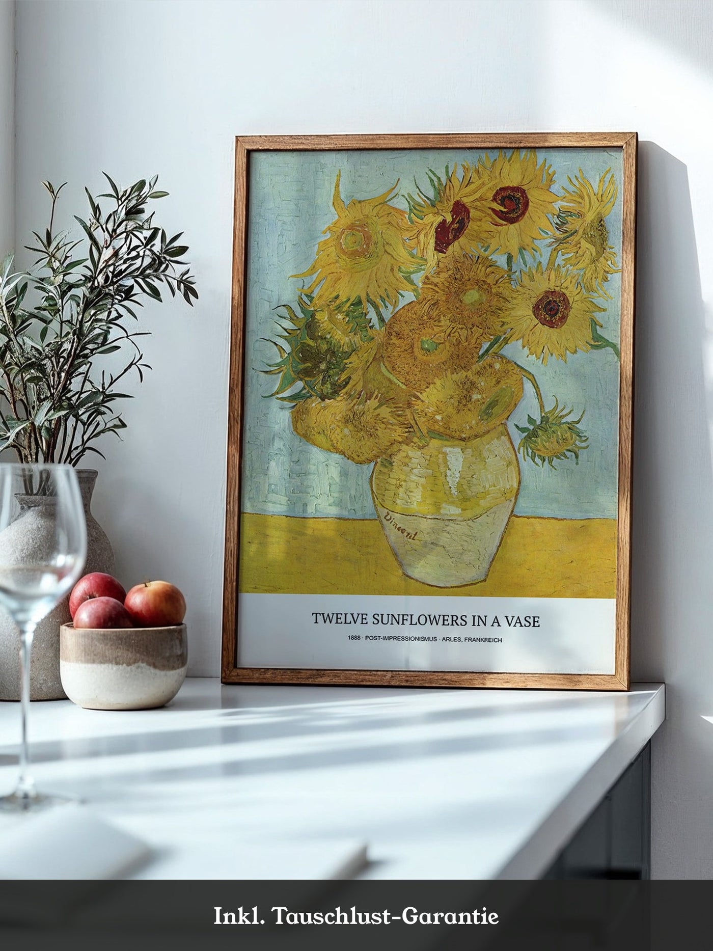 Sonnenblumen Vase expressionistisch