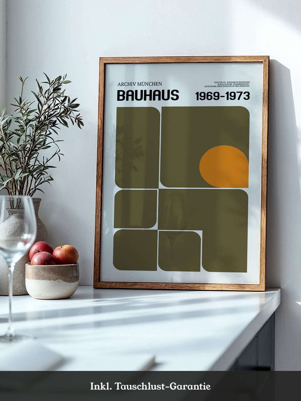 Bauhaus Geometrie Retro Rechtecke