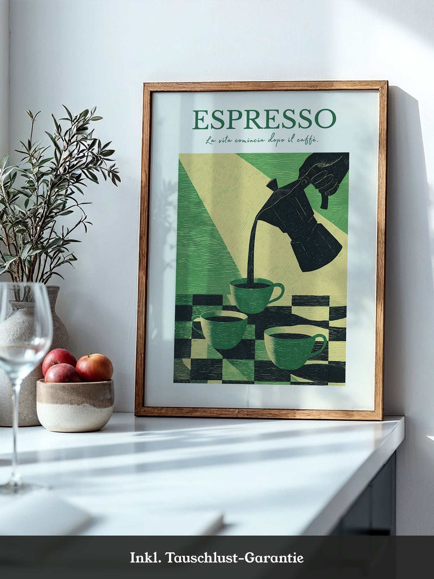 Espresso Kaffeetassen Retro-Design
