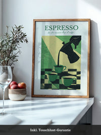 Espresso Kaffeetassen Retro-Design