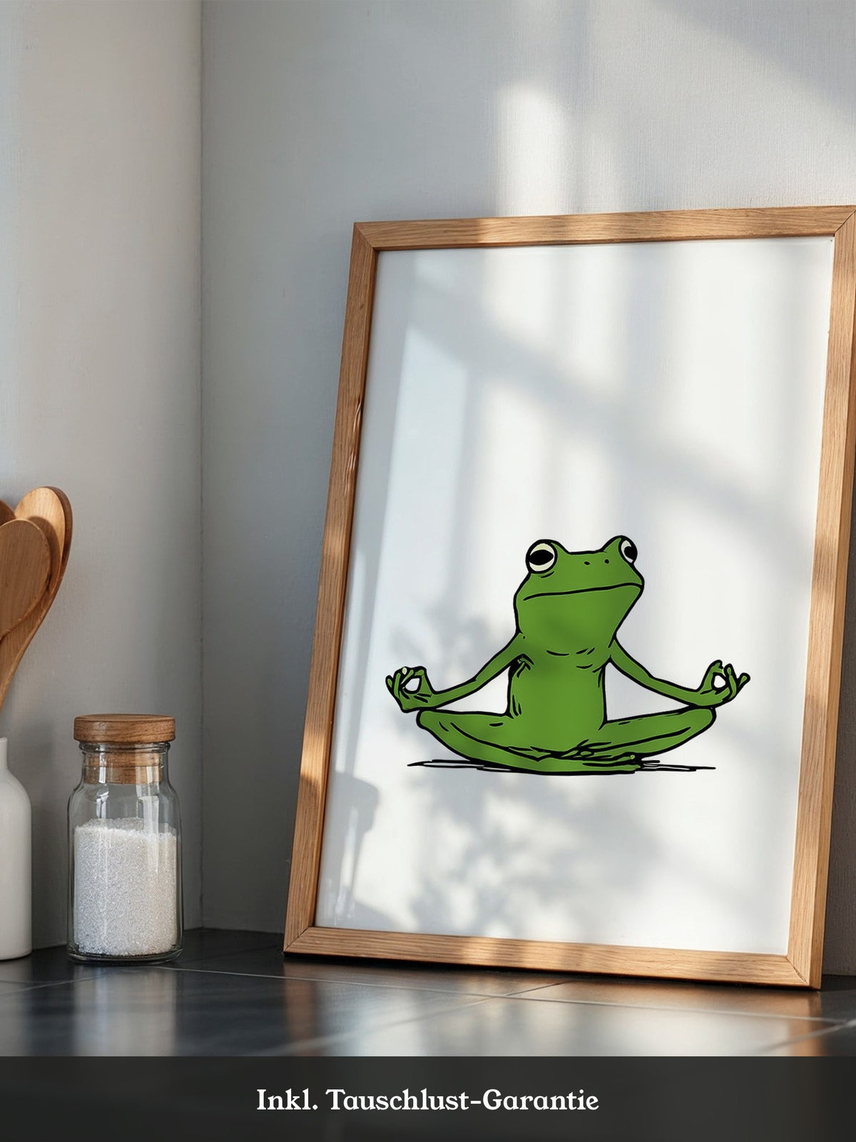 Frosch Meditation Gelassenheit