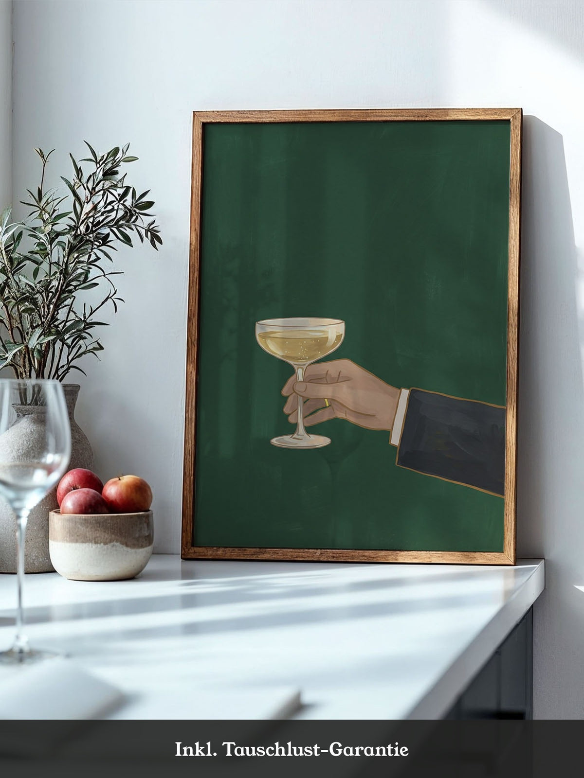Champagnerglas Illustration