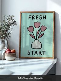 Tulpen Vase Illustration
