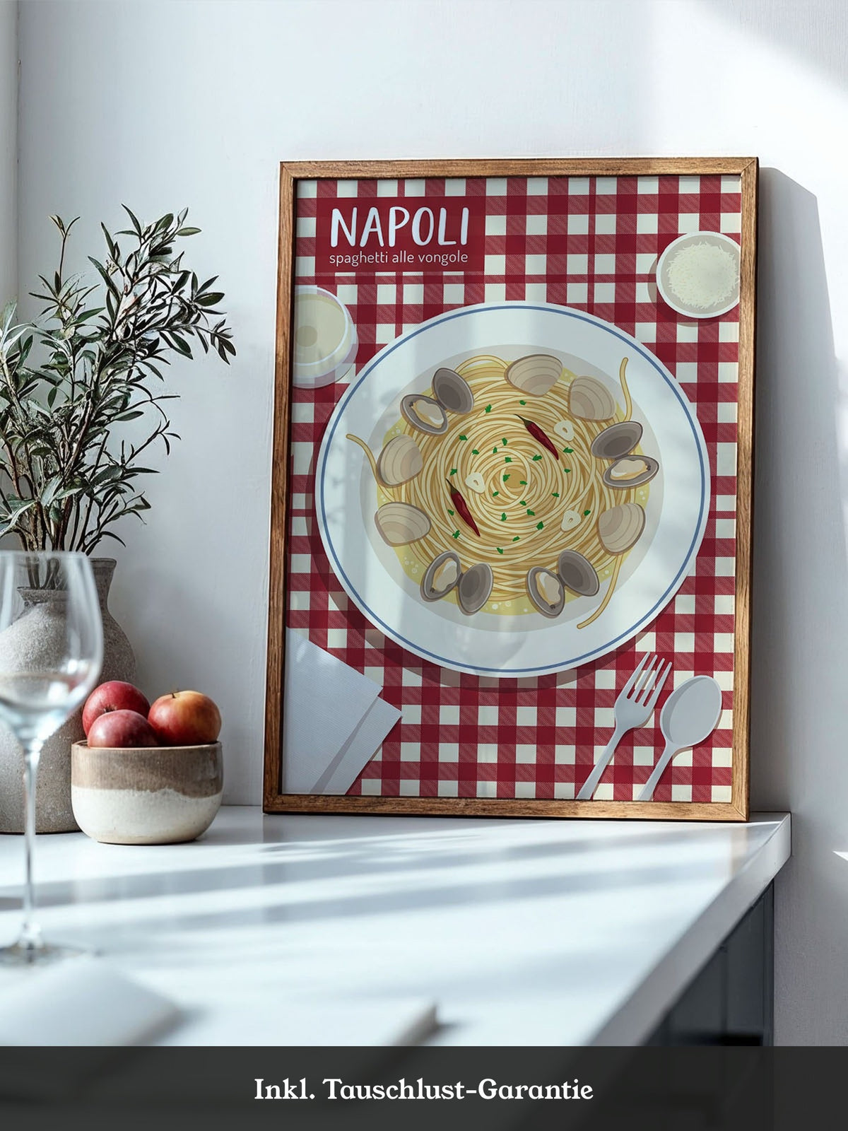 Spaghetti Vongole Poster
