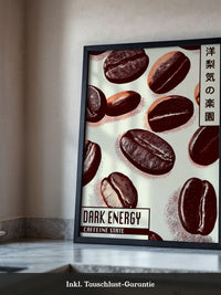 Kaffeebohnen Vintage Illustration