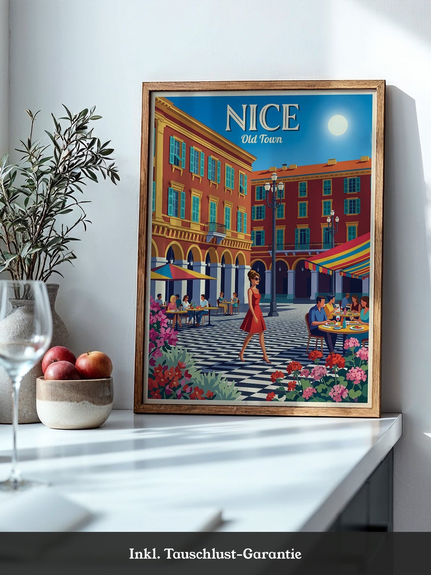 Alte Stadt Nice Retro-Charme