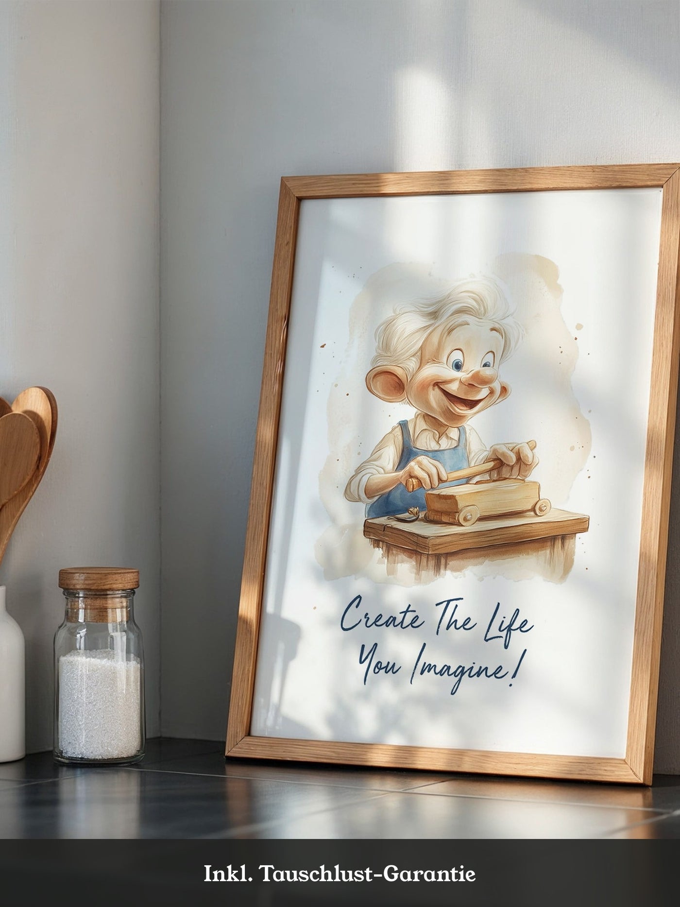 Holzauto Kind Kreativität Vintage