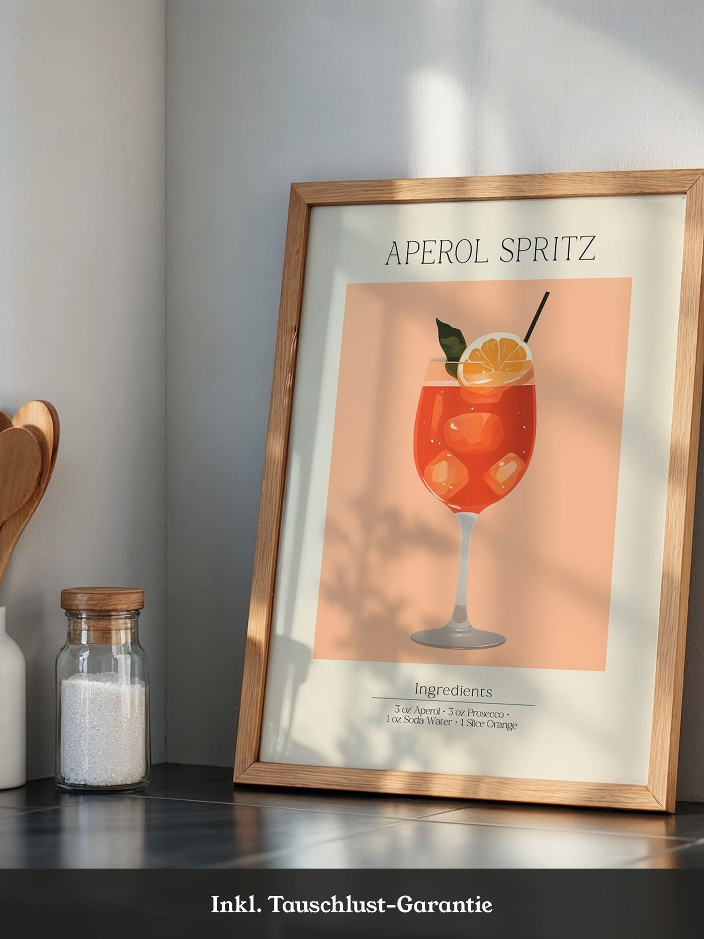 Aperol Spritz Illustration Orange