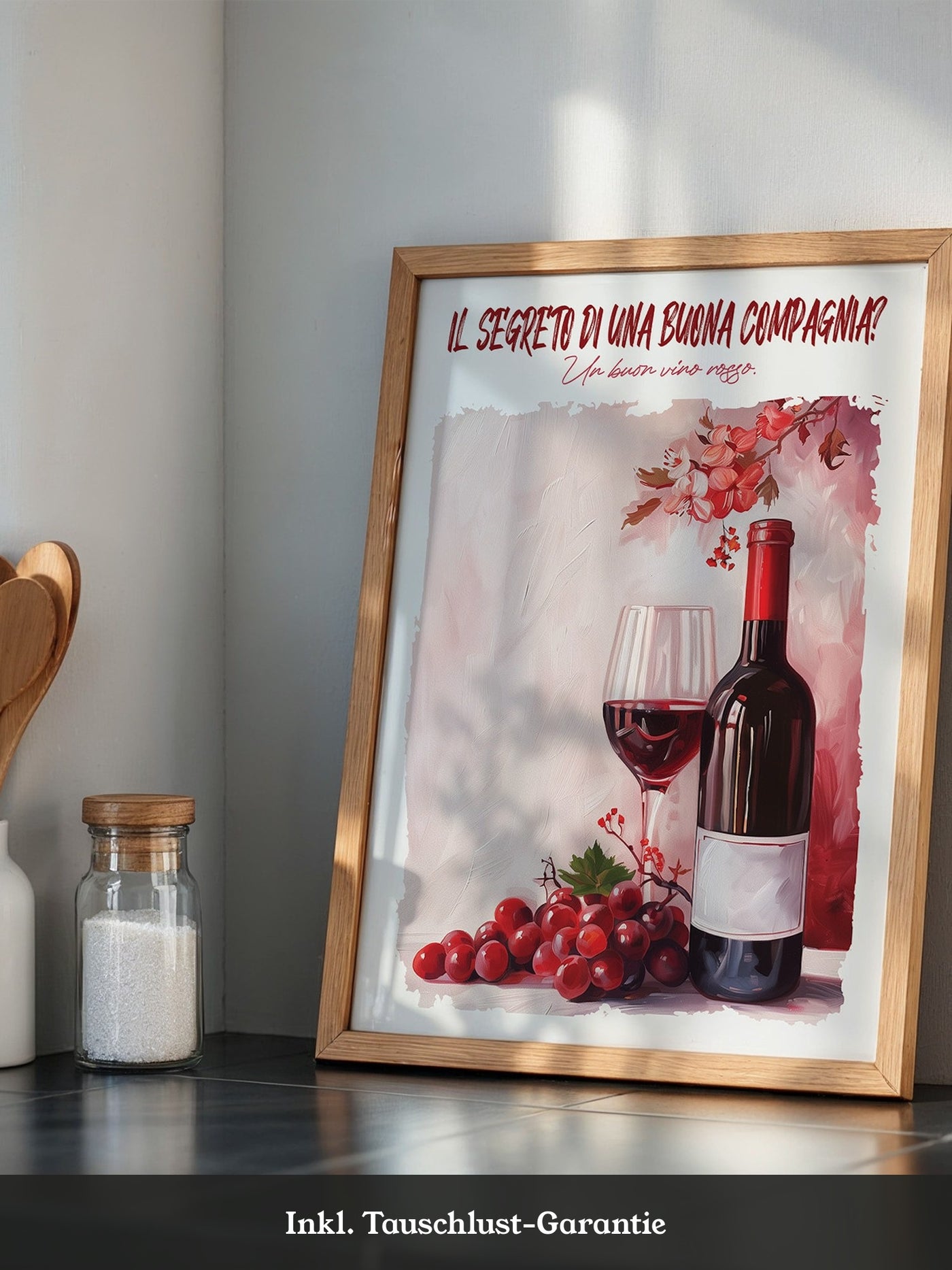 Weintrauben Blume Rot