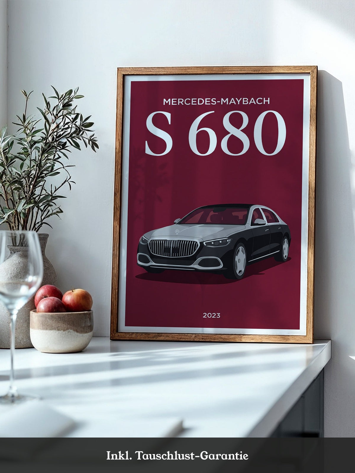 Mercedes Luxusauto Illustration