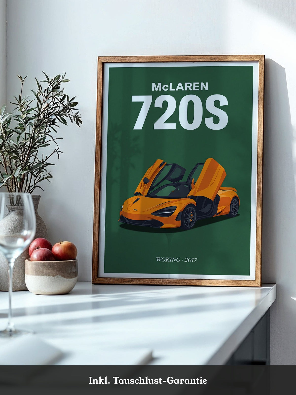 Sportwagen Orange Flügeltüren