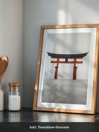 Torii im Nebel Meer