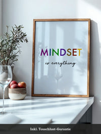 Mindset Bunt Schriftzug