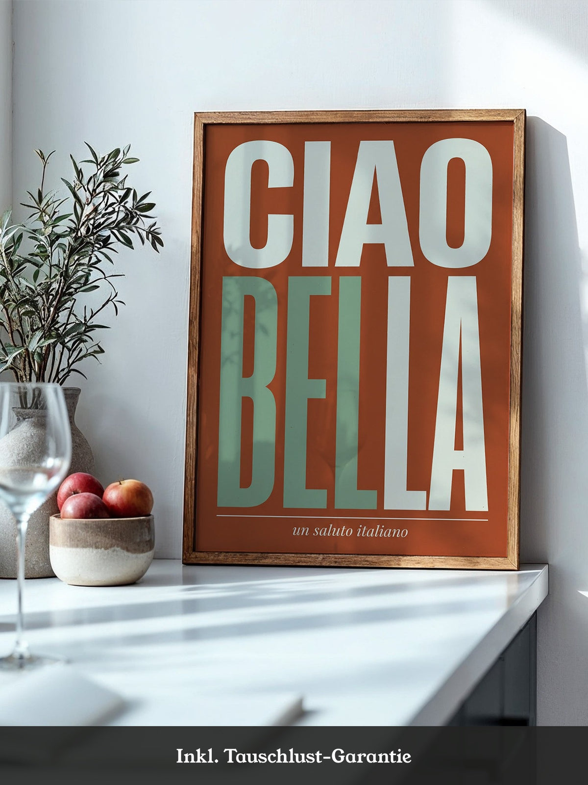 Italienischer Gruß Retro-Chic