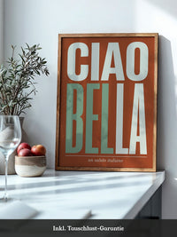 Italienischer Gruß Retro-Chic