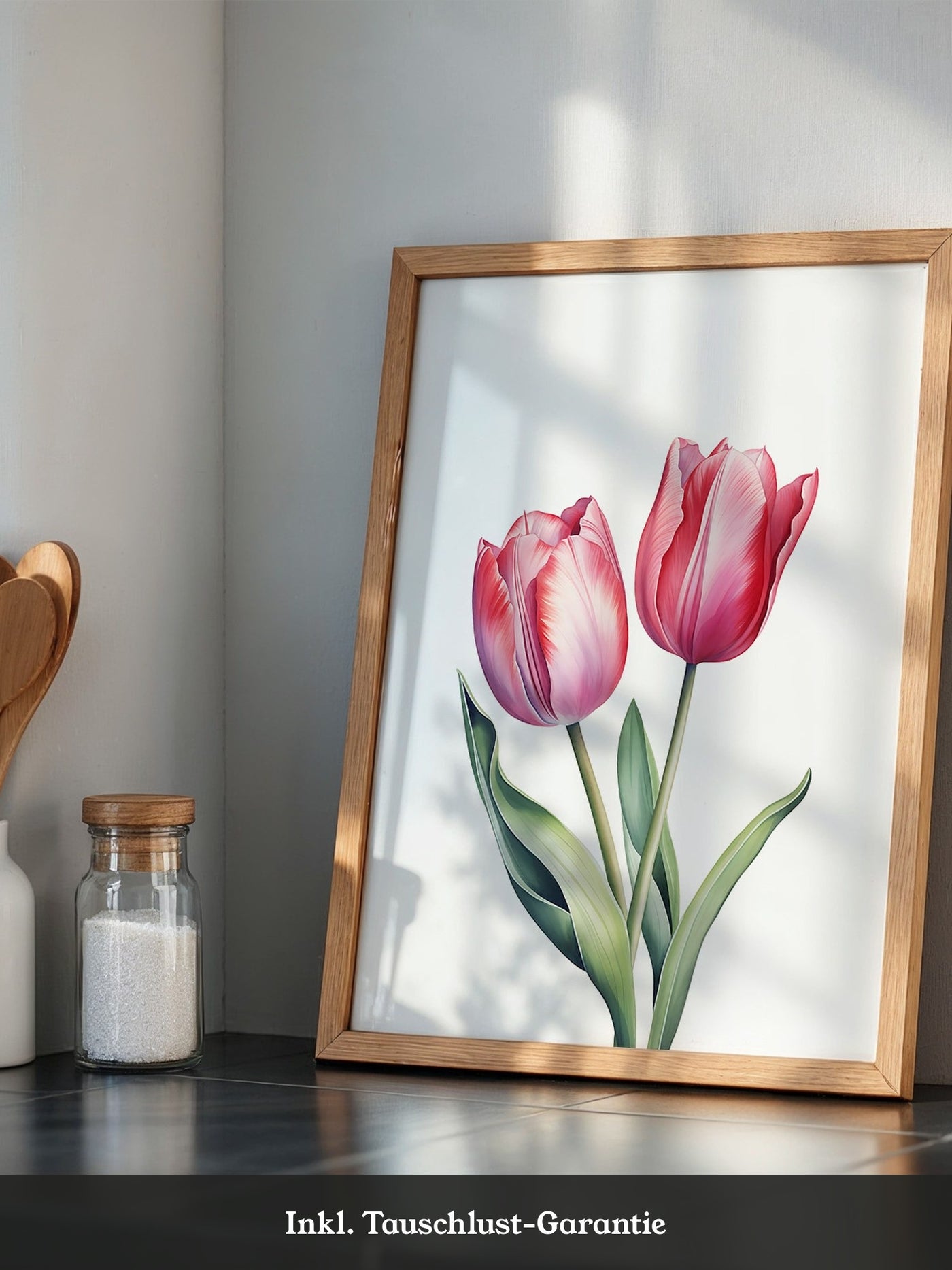 Tulpen Zartrosa Realismus