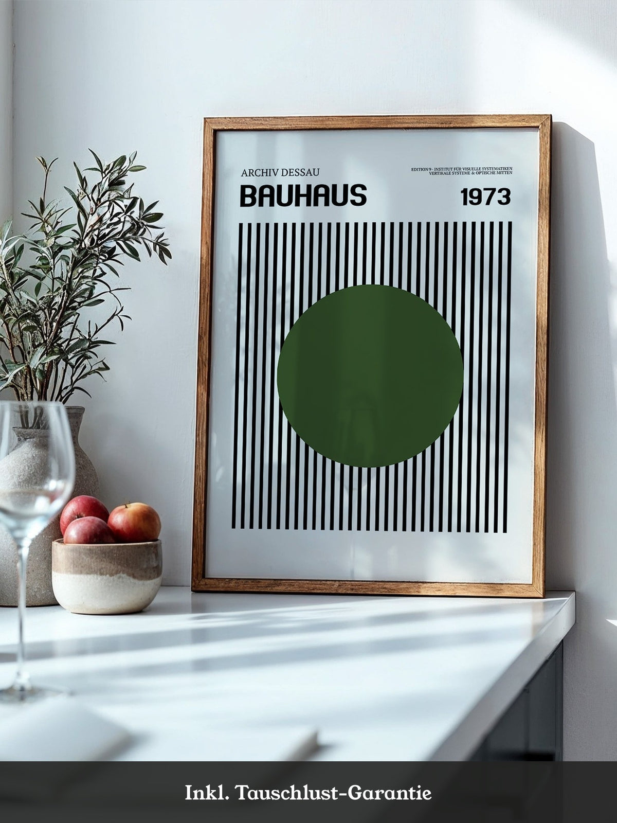 Bauhaus Streifen Kreis 1973