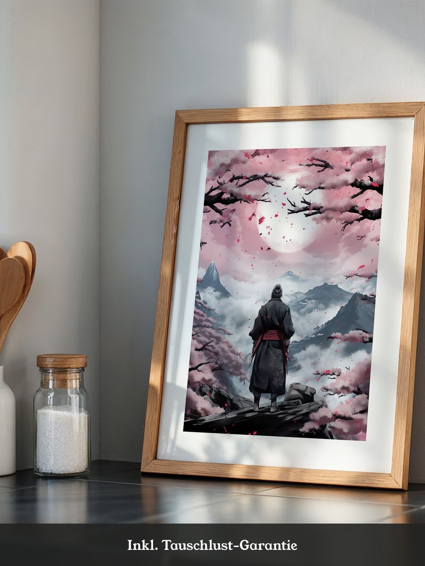 Samurai Blüten Rosa-Idylle