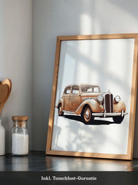 Oldtimer Beige Illustration
