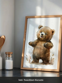 Niedlicher Bär Aquarellstil