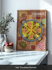 Valencia Paella Poster