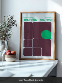Bauhaus Grafik Retro Farben