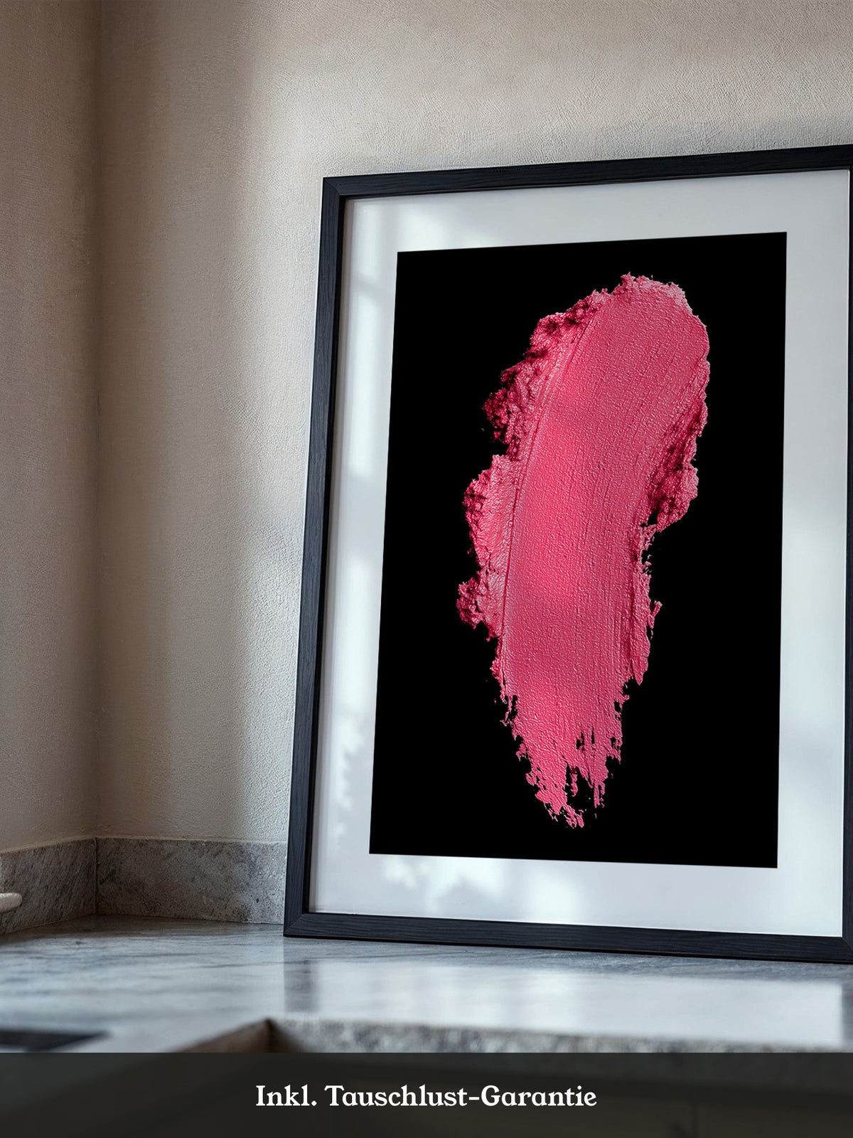 Pinselstrich Pink Textur