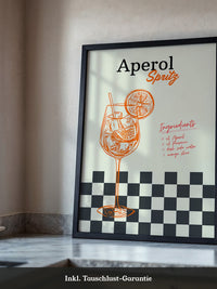 Aperol Spritz Retro Illustration