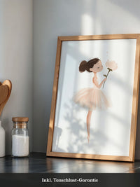 Ballerina Blume Pastell