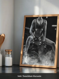 Fitness Lifestyle Schwarzweiß
