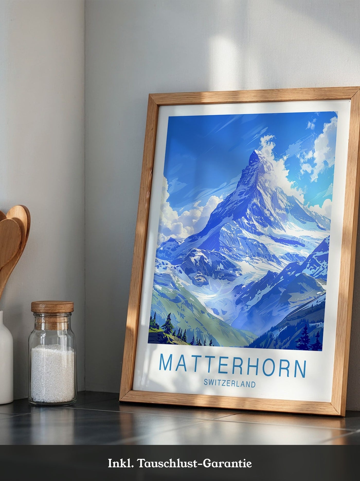Matterhorn Berg Panorama Art
