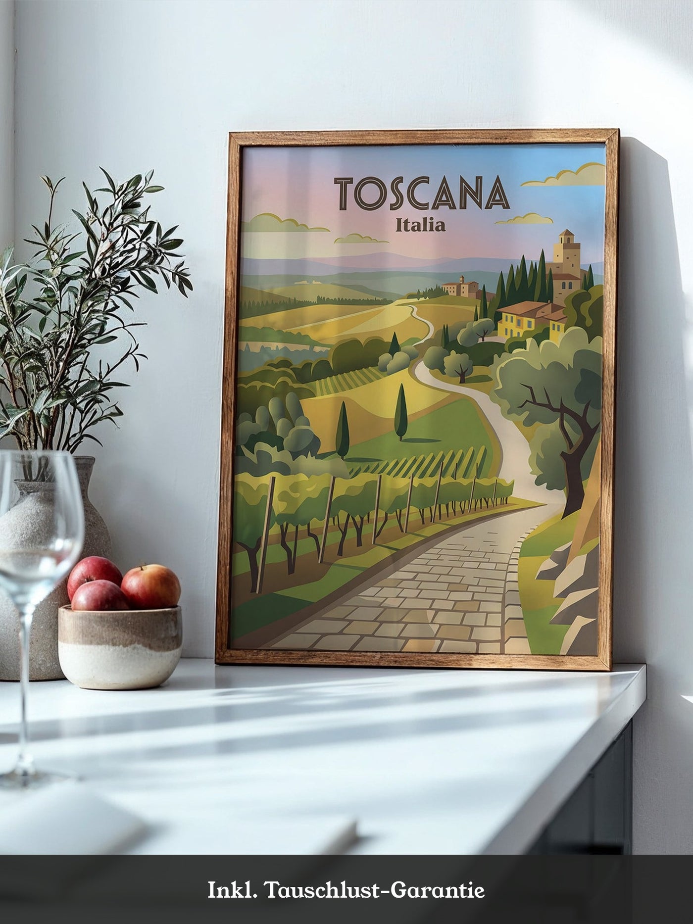 Toskana Landschaft Farbenspiel