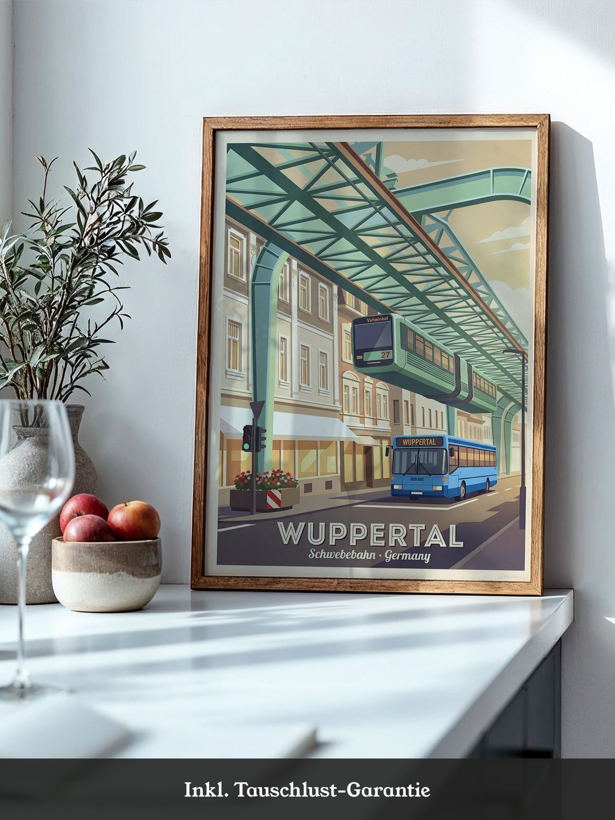 Wuppertal Schwebebahn Retro-Design