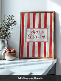 Streifen Weihnachtsfreude