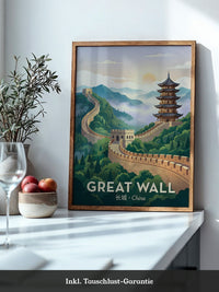 Chinesische Mauer Sonnenaufgang