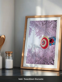 Kirschblüten Kimono Schirm Farben