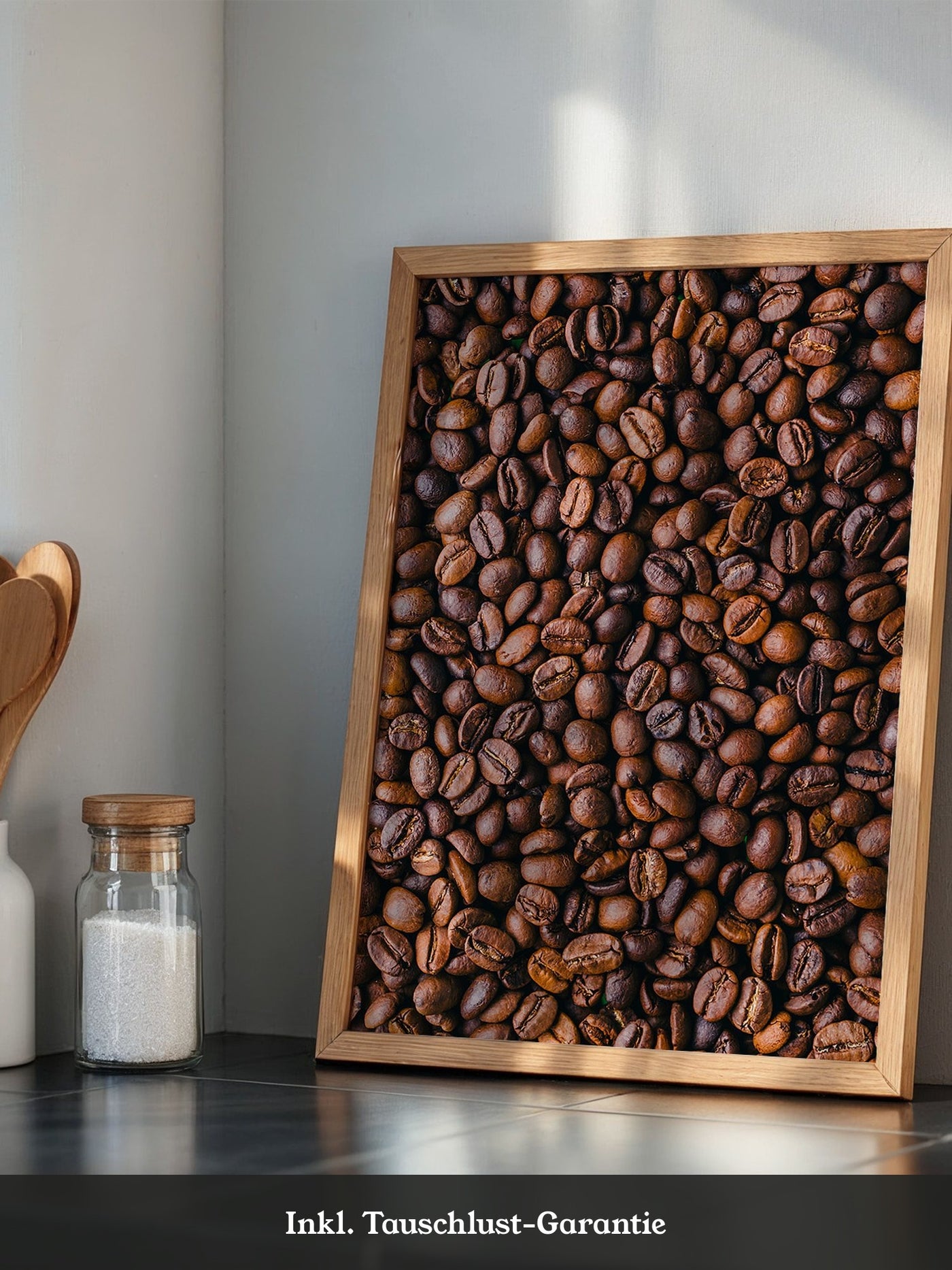 Kaffeebohnen Nahaufnahme